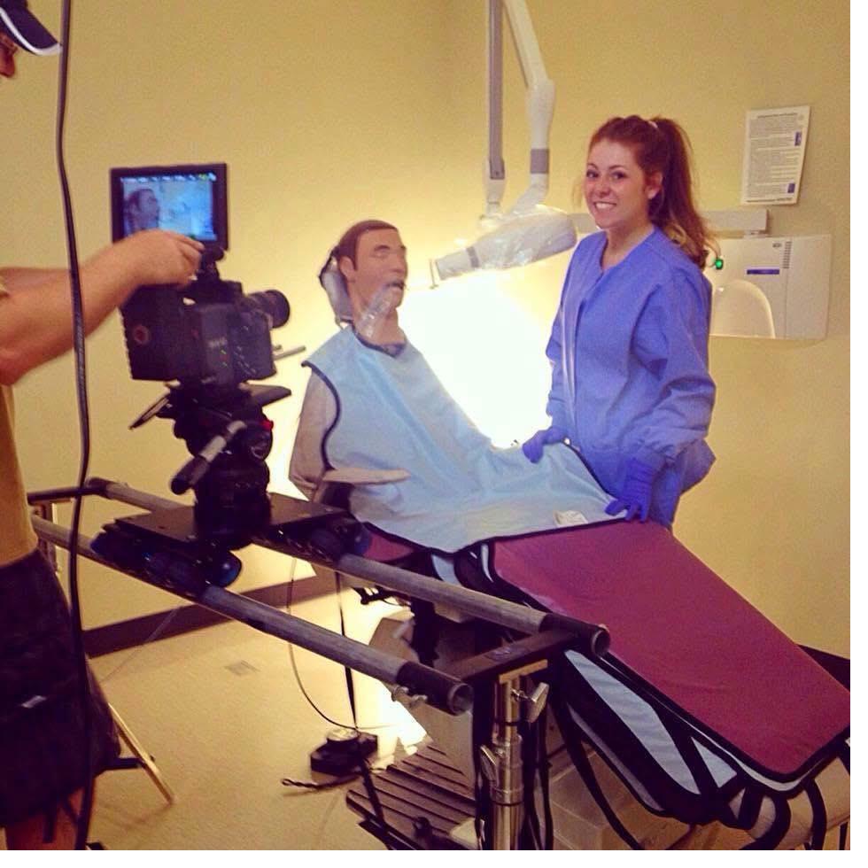 Mandy Walters leading training session